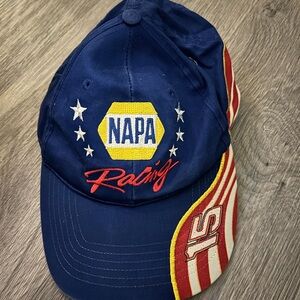 NAPA Racing Blue Cap with Red and Yellow Accents